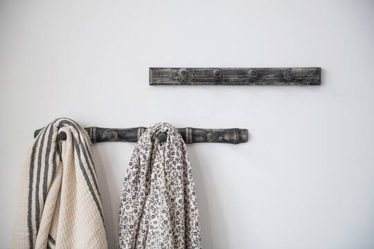 Hello Honey® Coastal Black and White Stripe Throw Blanket and Frayed Edges